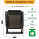 Раскладное кресло шезлонг для сада LEOBRO Zero Gravity Premium Brown Rattan (LB-ZGC-G2-RB) - изображение 10