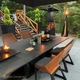 Обогреватель на дровах Quan Garden Master QN94923 215х70х70 см эмалированная сталь черный - изображение 5
