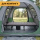 Раскладная кровать до 150 кг с матрасом и подушкой LEOBRO Grey (LB-FB-A1-GRY) - изображение 3