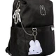 Рюкзак для подростка (городской) Yes T-105 Miffy Black&White, для девочек, черный (550314) - изображение 4
