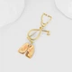 Брошь BROCHE Медицина Стетоскоп и лёгкие золотистая BRBF115547 - изображение 4