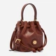 Torebka crossbody damska ze skóry naturalnej mała The Bridge Stodo 04320601 14 Brązowa (800070354032) - obraz 4