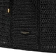 Torebka shopper damska Gianni Chiarini Nefeli BS 11955/COMM STR-CRCH 001 Czarna (800070354435) - obraz 4