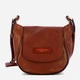 Torebka crossbody damska ze skóry naturalnej The Bridge Domitilla 441603D8 14 Brązowa (800070356636) - obraz 1