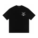 Чоловіча літня футболка Chrome Hearts з принтом 2XL чорна (MCF000072) - зображення 1