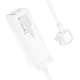 Удлинитель Hoco AC10A Talent PD65W+QC3.0 (2USB-A/2C/1xSocket) (1.5m) White - изображение 3