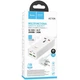Удлинитель Hoco AC10A Talent PD65W+QC3.0 (2USB-A/2C/1xSocket) (1.5m) White - изображение 5