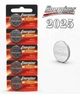 Батарейка літієва Energizer CR2025 3V Lithium Battery, блістер 5 штук - изображение 1