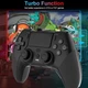 Беспроводной геймпад T-29 Black для PS4 / Pro / Slim с макро-кнопками, гироскопом и Turbo-режимом (Новый) - изображение 6