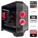 Игровой ПК Qube Crystal ARGB Black Tower / AMD Ryzen 5 5500 (6 (12) ядер по 3.6 - 4.2 GHz) / 16 GB DDR4 / 500 GB SSD / AMD Radeon RX 5700, 8 GB GDDR6, 256-bit б/у - изображение 1