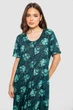 Халат AGER XXXL-4XL Зеленый 257R1030-1 - зображення 2