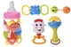 Набір брязкалець в колбі, (РОЖЕВИЙ) huan le xing toys (300782) - изображение 1