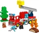 Конструктор LEGO DUPLO Пожарная машина со шлангом и пожарным (10473) - изображение 3
