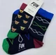 Набір шкарпеток чоловічих 2 пари FUN Socks 36-40 Різнобарвний - изображение 2