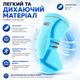 Наколінники компресійні Vilico AB207 розмір XL 2 шт, блакитні, для фітнесу, бігу та щоденної стабілізації коліна - зображення 5