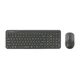 Комплект беспроводной, клавиатура с мышью, A4Tech Fstyler FG3300 Air2 (Grey), серый цвет - изображение 1