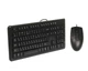 Комплект клавиатура+мышь KK-3+OP-330, USB, Черная - изображение 3