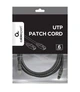 Патч-корд Cablexpert PP6U-3M/BK, UTP, категория 6, литой, 50u" штекер с фиксатором, 3 м, черный - изображение 3