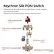 Клавиатура беспроводная Keychron V6 Ultra Bluetooth/2.4 ГГц/USB Type-C 108 клавиш RGB Keychron Silk POM Red Black (V6U-D1-UA) - изображение 9