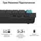 Клавиатура беспроводная Keychron Q6 Ultra Bluetooth/2.4 ГГц/USB Type-C 108 клавиш RGB Keychron Silk POM Red Black (Q6U-M1-UA) - изображение 9