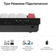 Клавіатура бездротова Keychron Q1 HE Bluetooth/2.4 ГГц/USB Type-C 81 клавіша RGB Gateron Double-Rail Magnetic Nebula Black (Q1H-M1-UA) - зображення 8