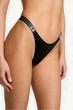 Комплект белья: бюстгальтер push-up и трусики стринг Victoria's Secret 80B/M Черный (150015) - изображение 8