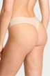 Комплект белья: бюстгальтер с мягкой чашкой и трусики стринг Victoria's Secret 70C/XS Бежевый (153666) - изображение 2