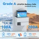 Акумулятор LiFePO4 Kepworth 12V 100Ah 1280W 332mm із зарядним пристроєм (літій залізо фосфатний АКБ з BMS) - зображення 4