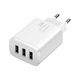 Сетевое зарядное устройство Baseus Compact Charger 3U 17W EU White - изображение 3