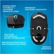 Мышка Logitech G305 X Superlight Wireless Black (910-007739) - изображение 6