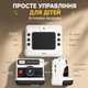 Дитяча цифрова камера V39 чорна, миттєвий друк, 48 МП, IPS 2.4", селфі-камера, акумулятор 1300 мА·год, microSD до 64 ГБ - зображення 6