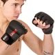 Перчатки для смешанных единоборств Core Warrior Heroe 8536 размер S Black - зображення 6