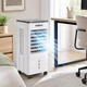 Охладитель напольный Daikens DKNS DH2025-01A 3800W с резервуаром 10 л, режимами охлаждения, обогрева, увлажнения и вентиляции, белый - изображение 7