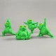 Декоративная фигурка Лягушка-йог Поза Воина из PLA-пластика, салатовая, 3D-печать, высота 7,5 см - изображение 11
