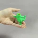 Декоративная фигурка Лягушка-йог Поза Танцора из PLA-пластика, салатовая, 3D-печать, высота 6,5 см - изображение 9