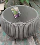 Подвесной горшок Keter Cozies M 9,4 л пластик овальный 36x36x22,5 см коричневый - изображение 5