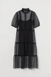 Сукня ST1DF2X ОВ Чорний 0949587 H&M S(р) - изображение 4