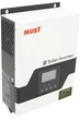 Гибридный инвертор Must PV18-1012VMPK, 1Ф, 1000W, 12V, ток заряда 10/20A, 230V/4.35A, MPPT 60А, 105 Vdc (YT46121) - изображение 1