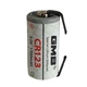 Батарейка CR123A GMB літієва 3.0V 1700mAh з контактами - изображение 2