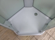 Душовий бокс VERONIS BN-1-90 90×90×215 см, п'ятикутний, матове скло, матовий профіль, низький піддон - изображение 8
