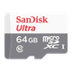 Карта Пам'яті SanDisk Ultra UHS-1 microSDXC + SD ADAPTER 64GB - зображення 1
