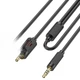 Кабель аудио Hoco 3.5 мм Jack - 2 RCA 1.2 м Чёрный (UPA28) - изображение 3