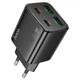 Зарядное устройство Hoco N56 Fundador PD 30 Вт 4 порта USB Type-C + USB-A Черный (6942007632492) - изображение 1