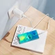 Зарядний пристрій Hoco PD 65 Вт GaN трипортовий (2 USB-C, 1 USB-A) Білий (C115A) - зображення 10