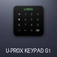 Беспроводная сенсорная клавиатура для одной группы U-Prox Keypad G1 Black - изображение 5