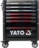 Шкаф-тележка для инструментов YATO с 7 ящиками 977 x 725 x 480 мм 2 ключа 4 колеса с тормозами YT-09032 - изображение 1