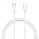 Кабель Baseus Superior Series Fast Charging Data Cable USB to Type-C 66W 2m White - изображение 1