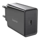 Мережевий зарядний пристрій Baseus Speed Mini Quick Charger 1C 20W EU Black - зображення 2