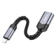 Кабель перехідник USB на Lightning, Hoco UA24 - зображення 2