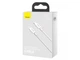Кабель Baseus Superior Series Fast Charging Data Cable Type-C to iP PD 20W 0.25m White - изображение 4